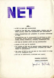 Jaroslaw Kozlowski and Andrzej Kostolowski: NET, 1971